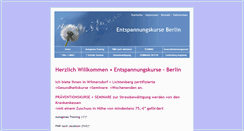Desktop Screenshot of entspannungskurse-berlin.de